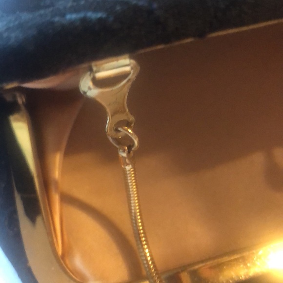 VTG Y2k black Harry Levine 3 piece set HL  USA clutch handbag - Picture 10 of 12